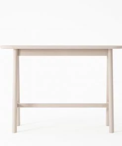 Karpenter Curbus Oval Console - White Ash INDOOR