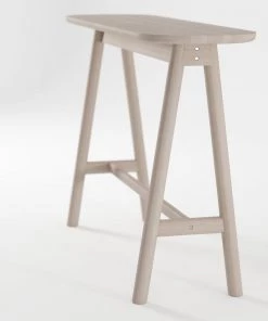 Karpenter Curbus Oval Console - White Ash INDOOR