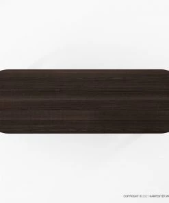 Karpenter Curbus Oval Media Rack - Ebony Finish