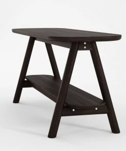 Karpenter Curbus Oval Media Rack - Ebony Finish