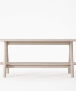 Karpenter Curbus Oval Media Rack - White Ash