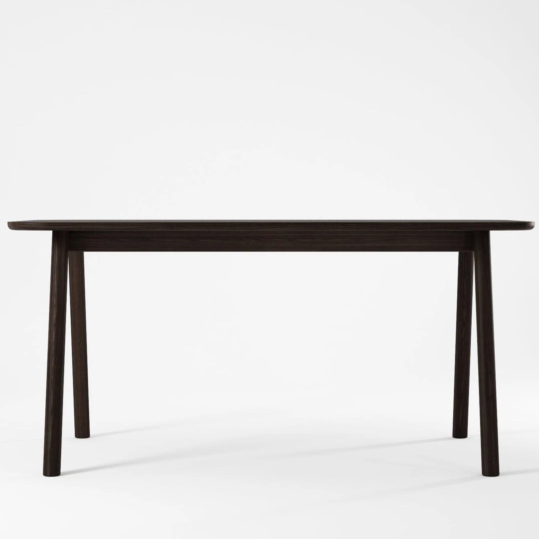 Karpenter INDOOR Curbus Round Corner Dining Table 160cm - Ebony Finish 2 Karpenter INDOOR Curbus Round Corner Dining Table 160cm - Ebony Finish