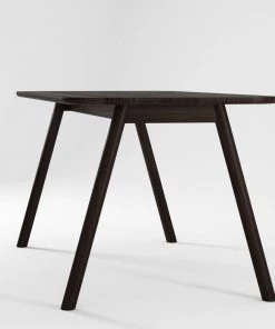 Karpenter INDOOR Curbus Round Corner Dining Table 160cm - Ebony Finish 7 Karpenter INDOOR Curbus Round Corner Dining Table 160cm - Ebony Finish