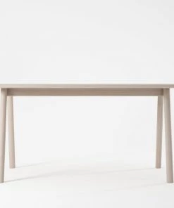 Karpenter Curbus Round Corner Dining Table 160cm - White Ash INDOOR