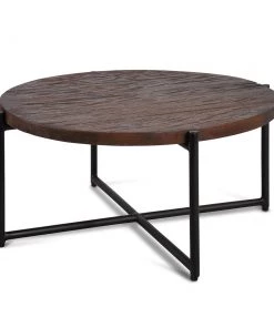 SLH Railroad Round Coffee Table INDOOR