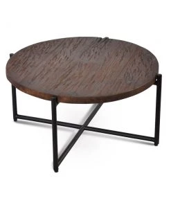 SLH Railroad Round Coffee Table INDOOR 5 SLH Railroad Round Coffee Table INDOOR