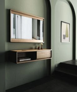 Karpenter Circa Hanging Mirror 2 - European Oak INDOOR