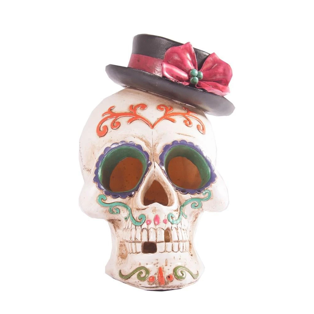 SLH DÉCOR Calavera Skull With Led Light 1 SLH DÉCOR Calavera Skull With Led Light