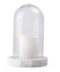 SLH Elementer Kevat Marble & Glass Dome - Large DÉCOR