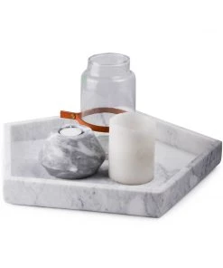 SLH DÉCOR Elementer Marble Hexagon Tray 6 SLH DÉCOR Elementer Marble Hexagon Tray