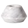 SLH Elementer Trap Marble Tealight Holder - White