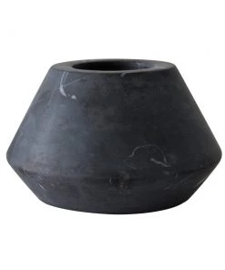 SLH Elementer Trap Marble Tealight Holder - Grey DÉCOR