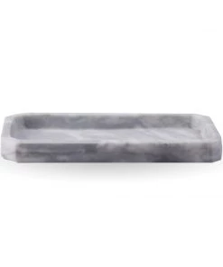 SLH Elementer Octagon Marble Tray - Grey DÉCOR
