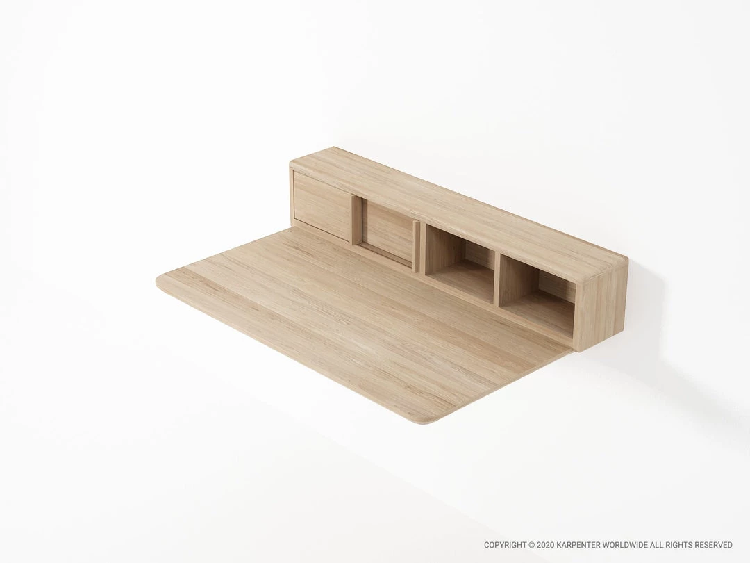 Karpenter East Hanging Desk European Oak 5 Karpenter East Hanging Desk European Oak