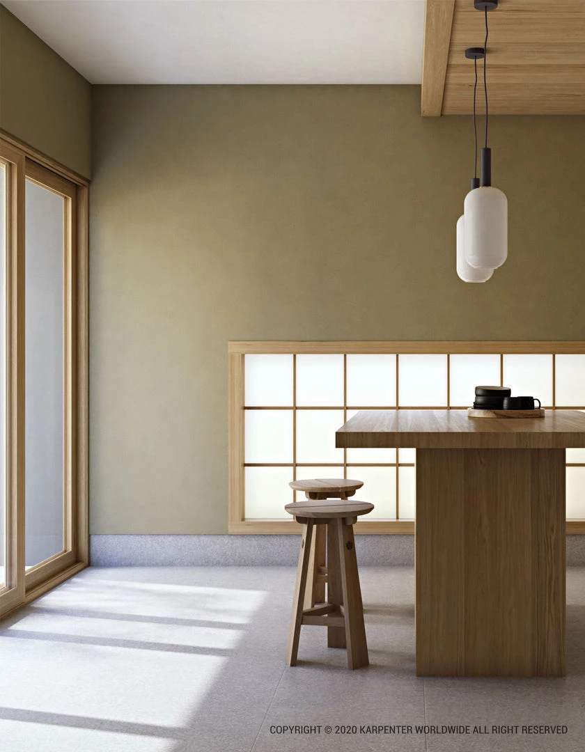 Karpenter INDOOR East Round Counter Stool European Oak 2 Karpenter INDOOR East Round Counter Stool European Oak