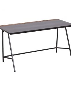 Kleo INDOOR Fokus Mixed Hardwood & Powdercoated Metal Work Desk