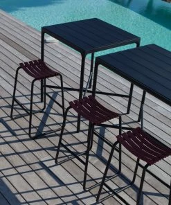 Four Square Outdoor Bar Table 90cm By Houe (Black)