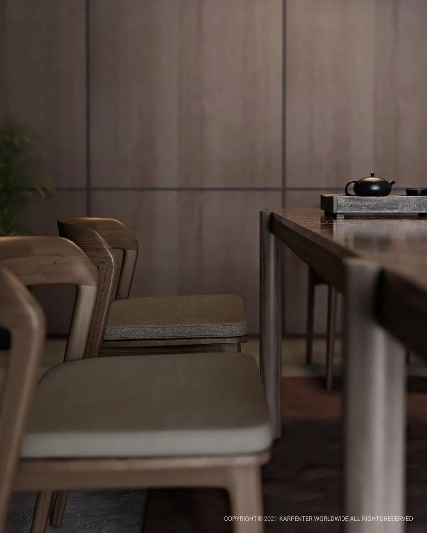 Karpenter INDOOR Grasshopper Bistro Dining Chair Teak 6 Karpenter INDOOR Grasshopper Bistro Dining Chair Teak