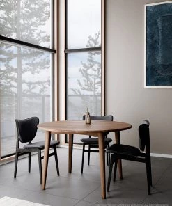 Karpenter Grasshopper Round Dining Table 120cm - European Oak