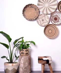 SLH DÉCOR Bowl Black White Flower Pattern - Large 6 SLH DÉCOR Bowl Black White Flower Pattern - Large