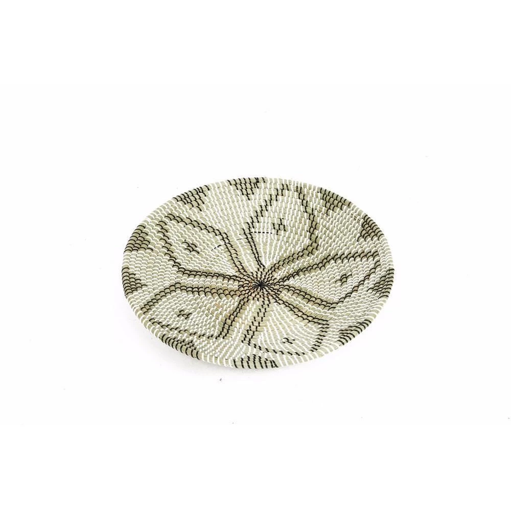 SLH DÉCOR Bowl Black White Flower Pattern - Large 1 SLH DÉCOR Bowl Black White Flower Pattern - Large