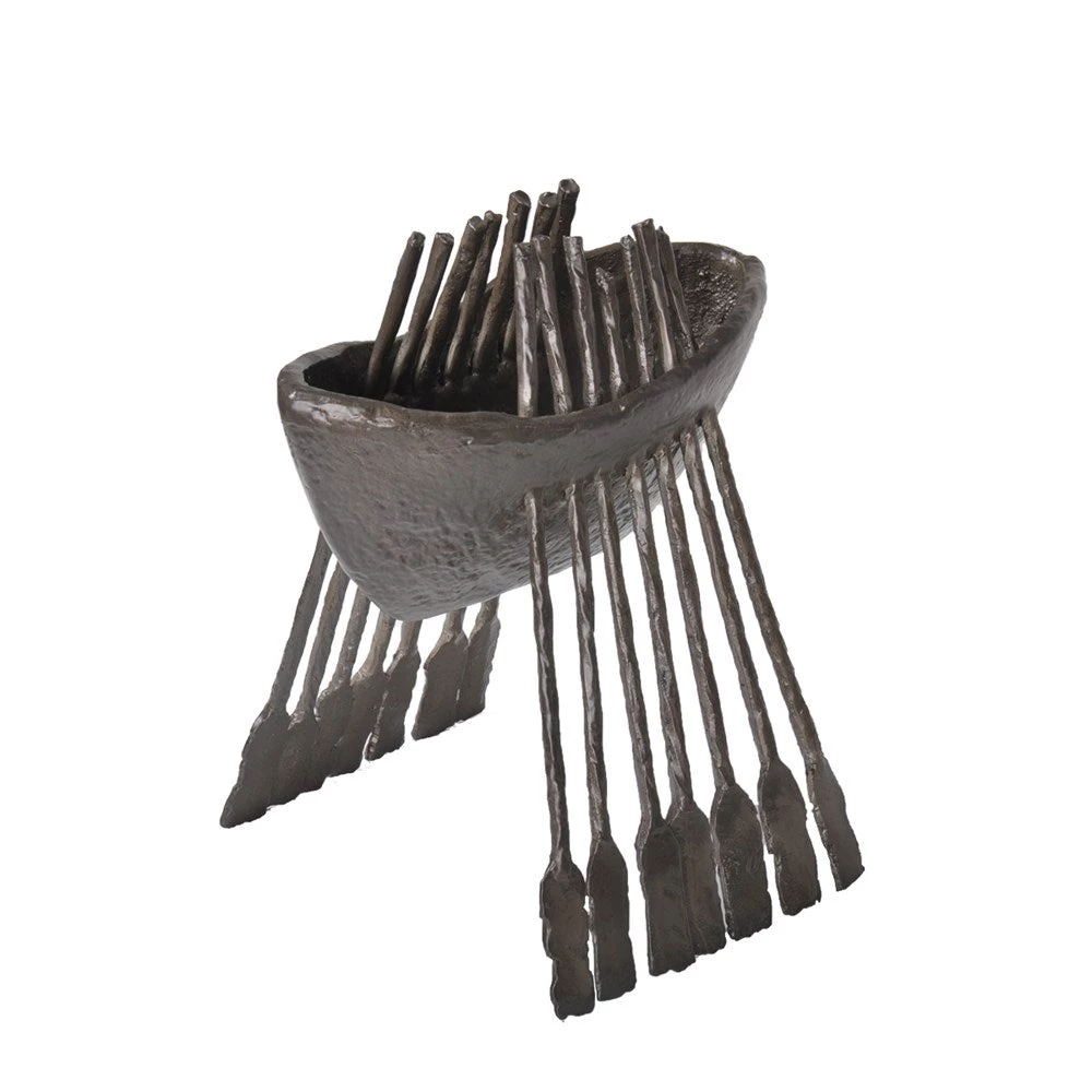Kleo Cast Aluminium Longboat Décor Piece DÉCOR 1 Kleo Cast Aluminium Longboat Décor Piece DÉCOR