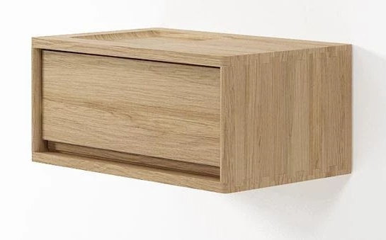 Karpenter Circa Floating Cabinet Module 2 - European Oak 2 Karpenter Circa Floating Cabinet Module 2 - European Oak