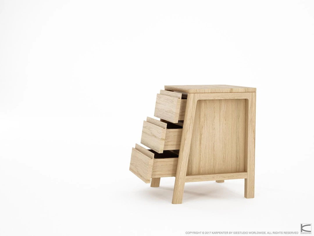 Karpenter Circa Side Table - European Oak 5 Karpenter Circa Side Table - European Oak