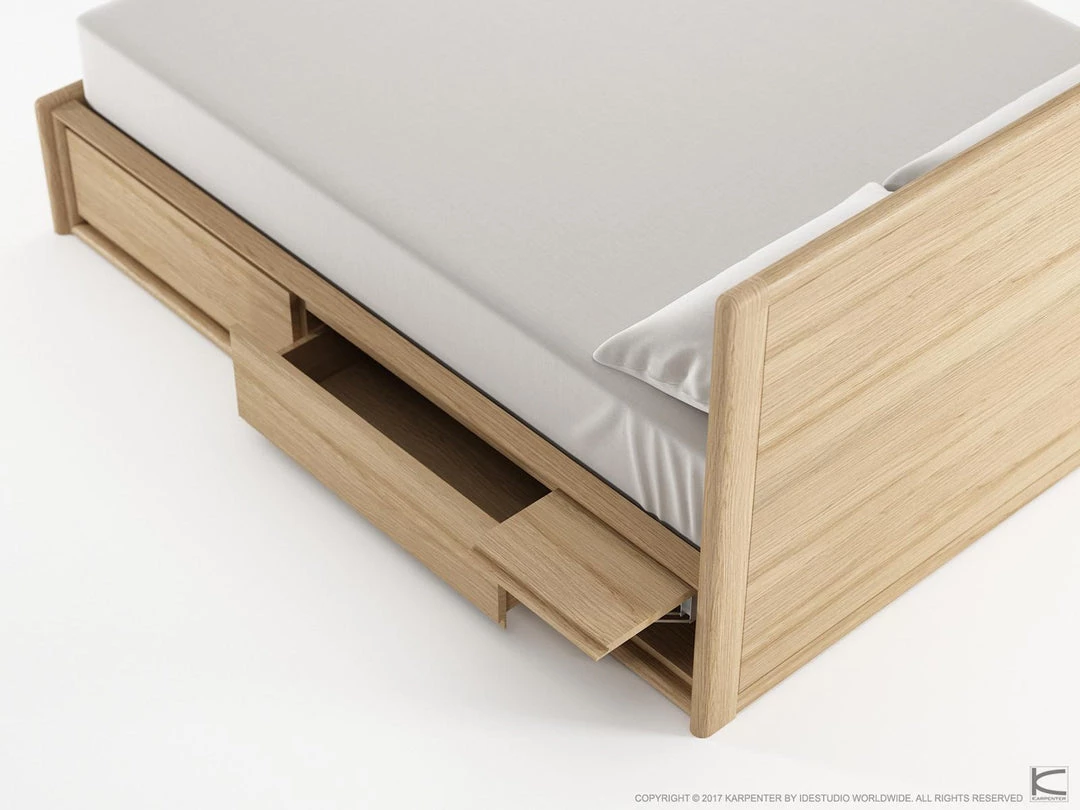 Karpenter INDOOR Circa King Bed - European Oak 4 Karpenter INDOOR Circa King Bed - European Oak