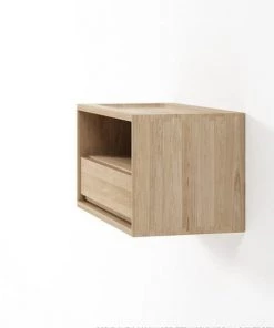 Karpenter Circa Floating Bedside - European Oak INDOOR
