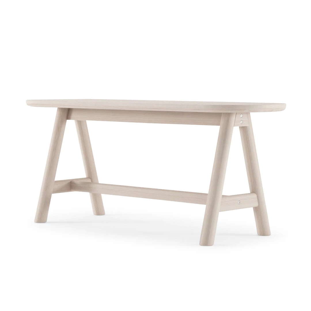 Karpenter Curbus Oval Bench - White Ash 1 Karpenter Curbus Oval Bench - White Ash