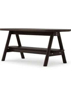 Karpenter INDOOR Curbus Oval Coffee Table - Ebony Finish
