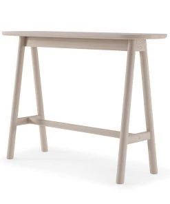 Karpenter Curbus Oval Console - White Ash INDOOR