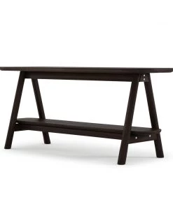 Karpenter Curbus Oval Media Rack - Ebony Finish