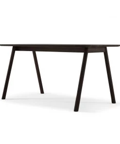 Karpenter INDOOR Curbus Round Corner Dining Table 160cm - Ebony Finish