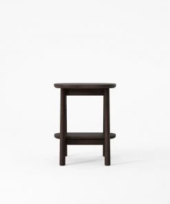 Karpenter Curbus Rounded Side Table - Ebony Finish