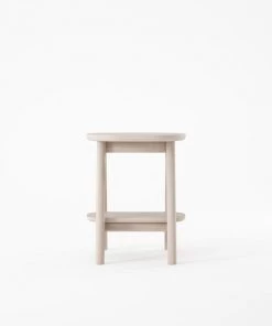 Karpenter Curbus Rounded Side Table - White Ash