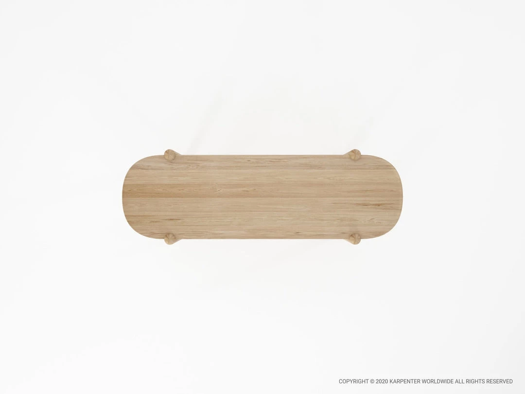 Karpenter East Console With Shelf European Oak 6 Karpenter East Console With Shelf European Oak