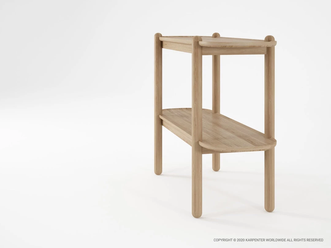 Karpenter East Console With Shelf European Oak 5 Karpenter East Console With Shelf European Oak