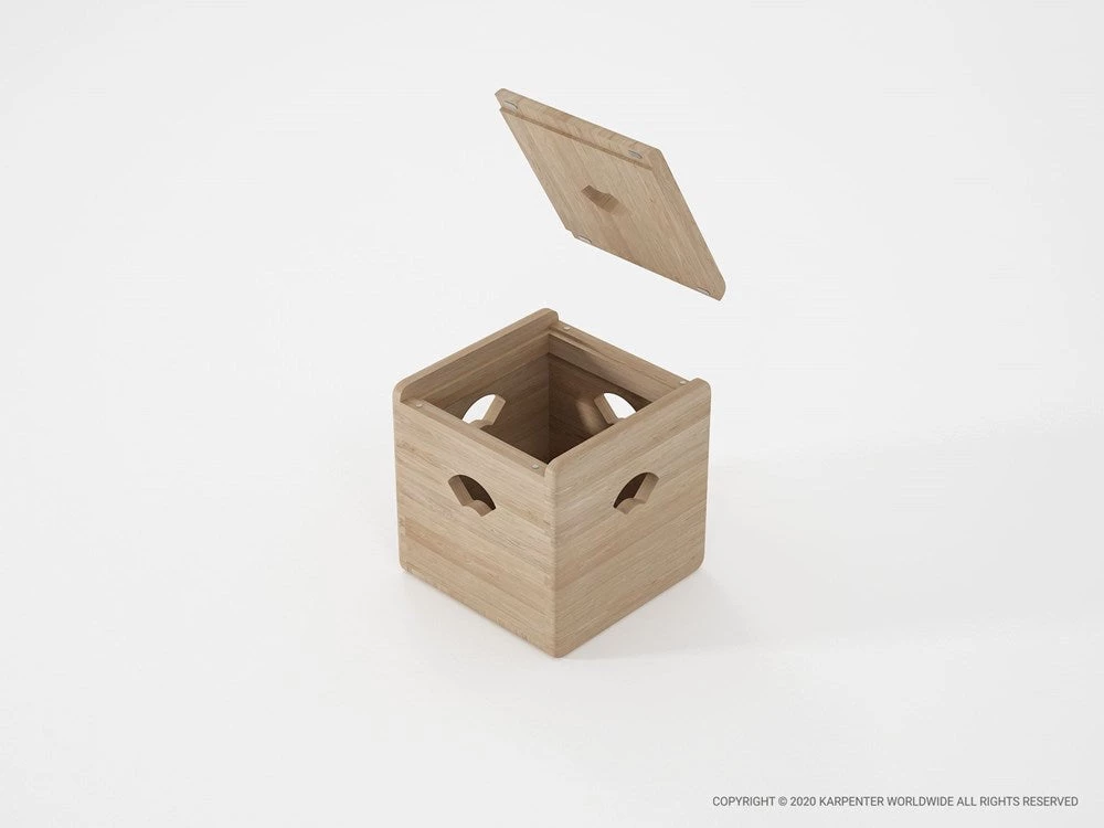 Karpenter INDOOR East Stool Box European Oak 4 Karpenter INDOOR East Stool Box European Oak