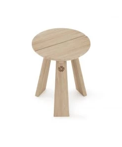 Karpenter East Round Stool European Oak INDOOR