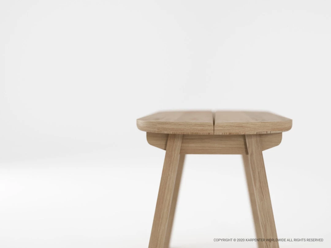 Karpenter East Bench European Oak 5 Karpenter East Bench European Oak