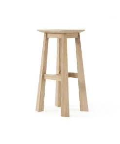 Karpenter East Rectangular Counter Stool European Oak