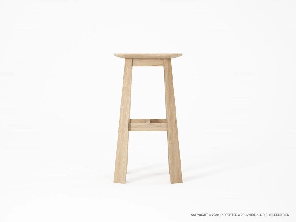 Karpenter East Rectangular Counter Stool European Oak 2 Karpenter East Rectangular Counter Stool European Oak