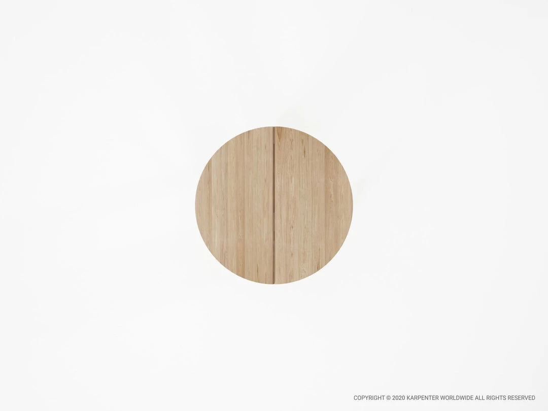 Karpenter INDOOR East Round Counter Stool European Oak 7 Karpenter INDOOR East Round Counter Stool European Oak