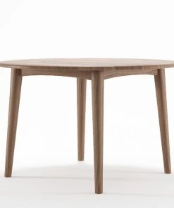 Karpenter Grasshopper Round Dining Table 120cm - FSC Teak INDOOR