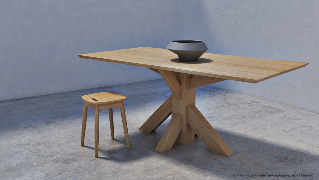 Karpenter Ki Rectangular Dining Table 180cm - European Oak INDOOR 2 Karpenter Ki Rectangular Dining Table 180cm - European Oak INDOOR