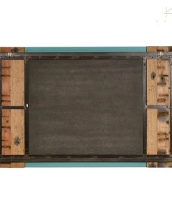 Kleo Wrap Boatwood Border Rectangular Mirror Bedroom