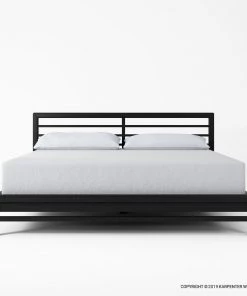 Karpenter Jun Queen Bed - Satin Black INDOOR