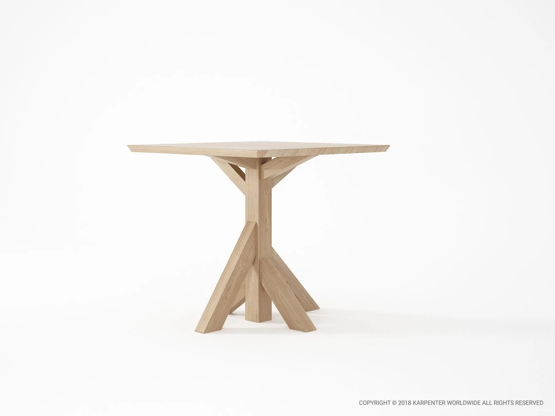 Karpenter INDOOR Ki Square Dining Table 80cm - European Oak 3 Karpenter INDOOR Ki Square Dining Table 80cm - European Oak